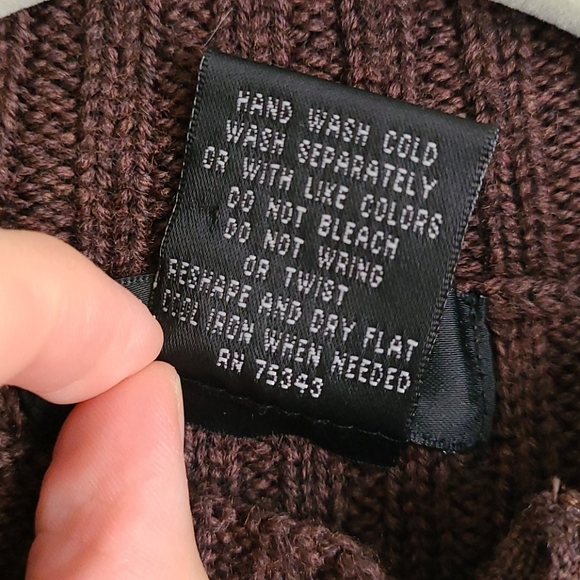 Merino Wool Mock Neck Sweater - Picture 6 of 6